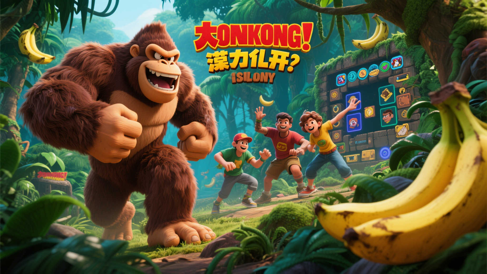 惊喜来袭！《大金刚 蕉力全开》有望推出多人同乐模式