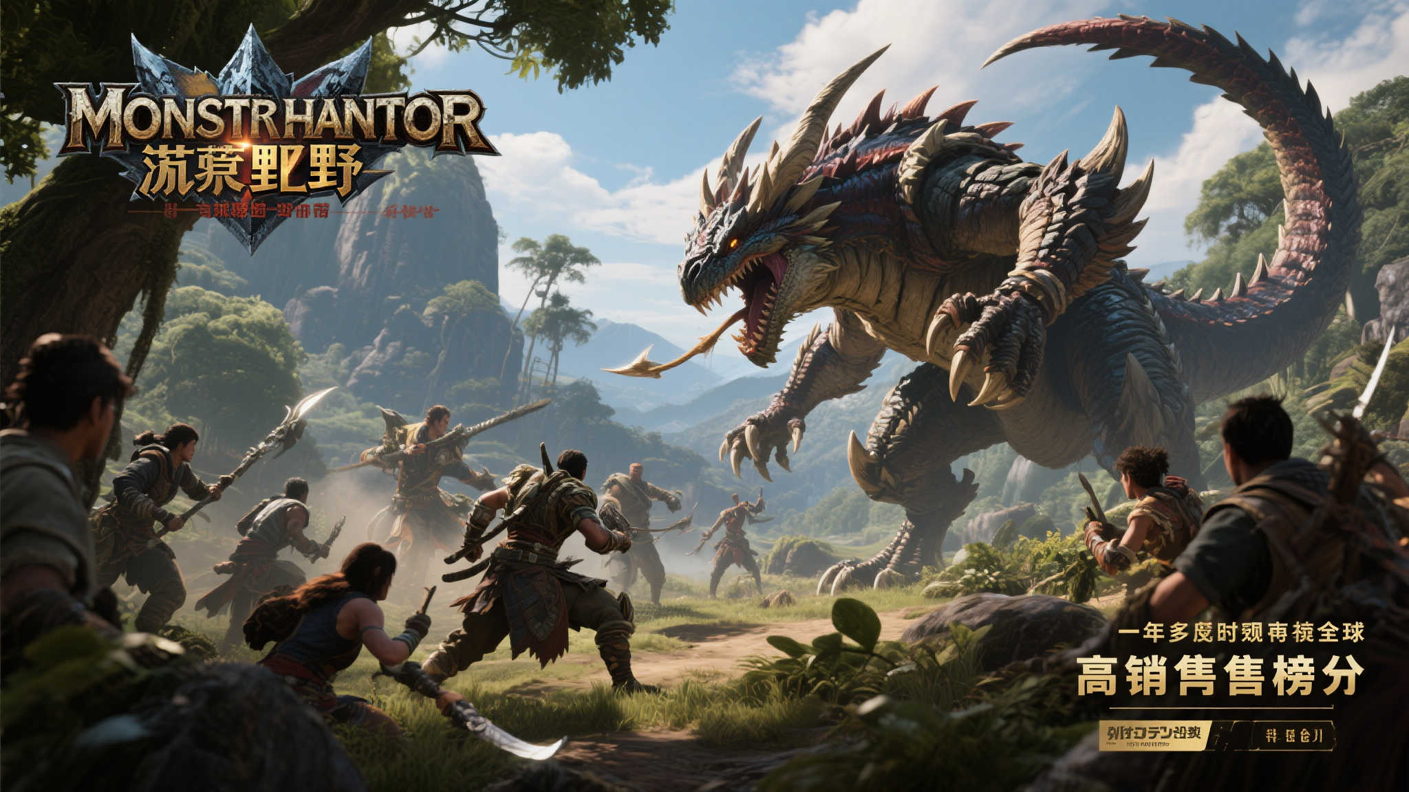 〈怪物猎人：荒野〉称霸销量榜，续写年度畅销传奇！