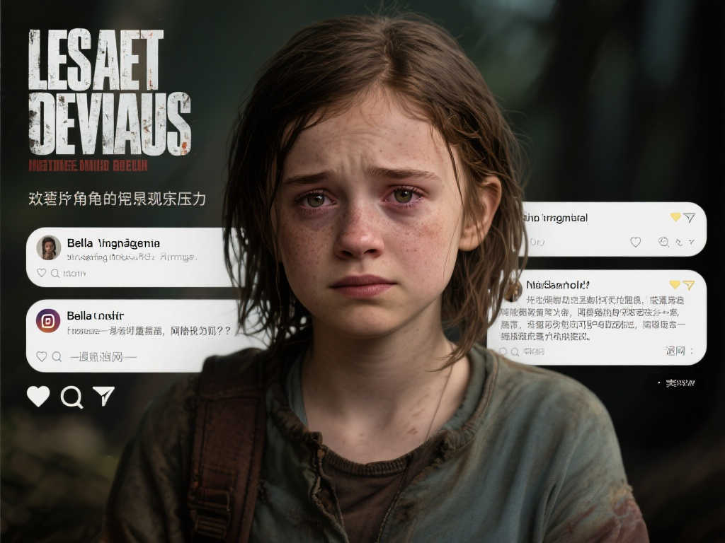 《美末》艾莉饰演者宣布“退网”：因外貌压力拒看负面评论