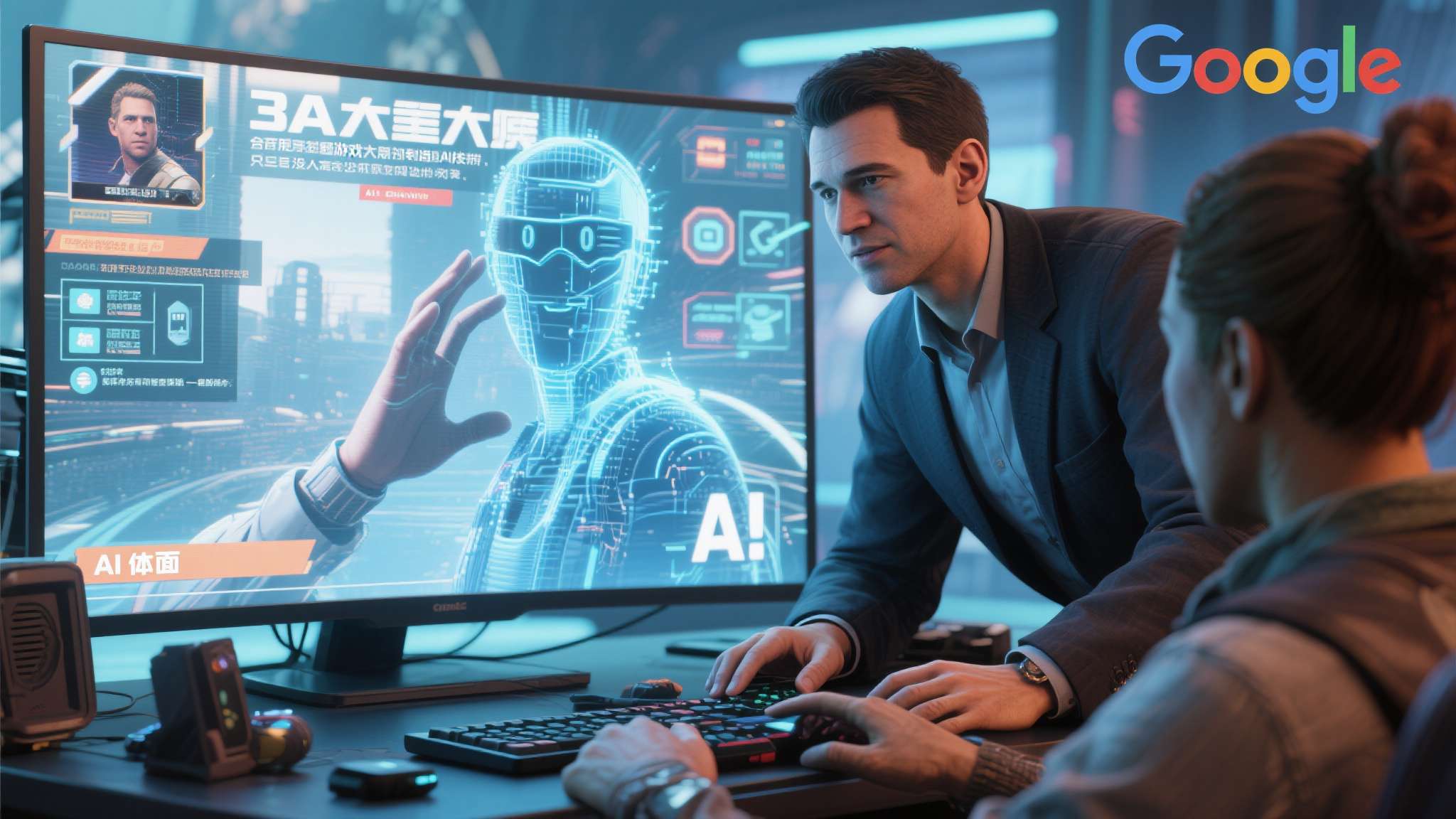 谷歌高管：几乎所有游戏大厂都用AI 只是不敢公开承认