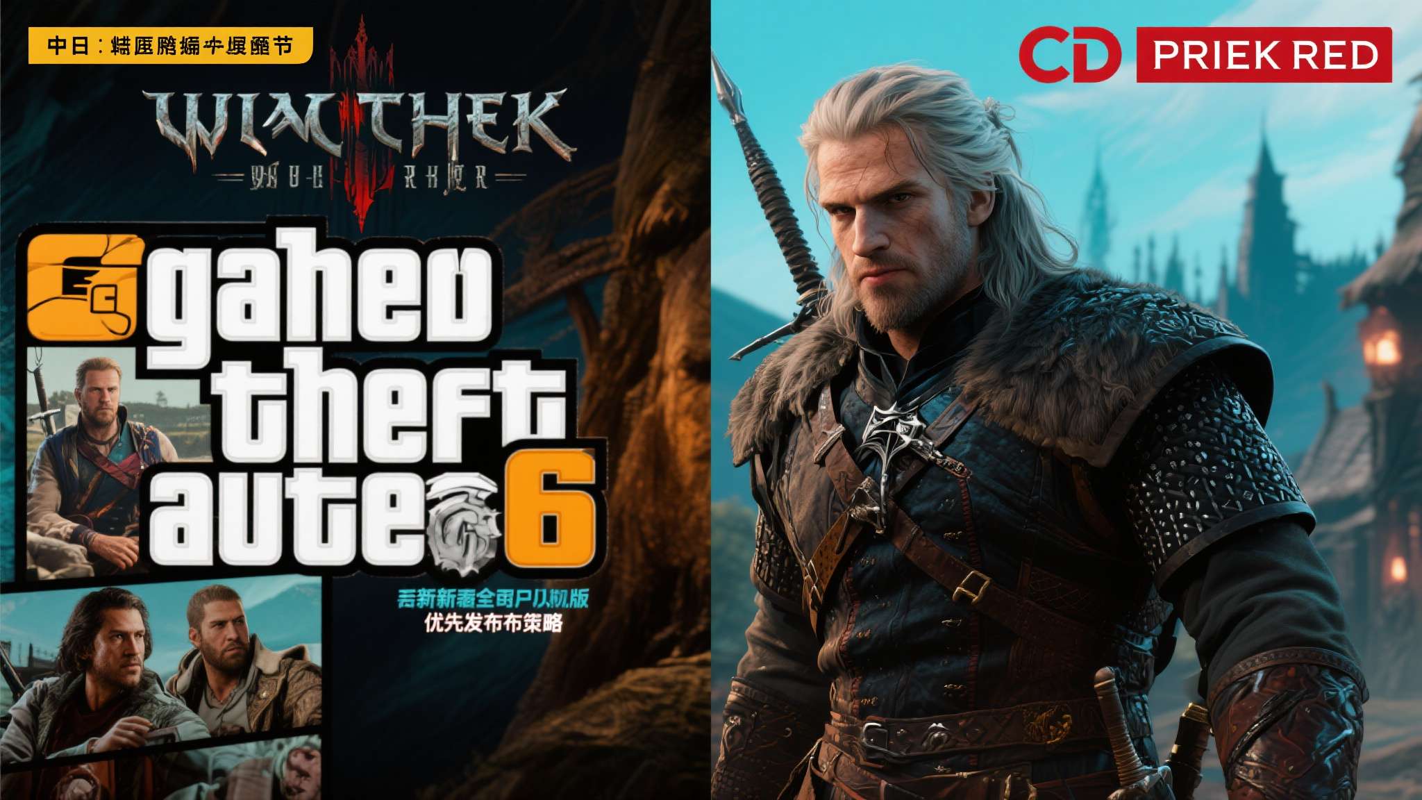游侠早报：《巫师》新作爆料！《GTA6》主机玩家优先